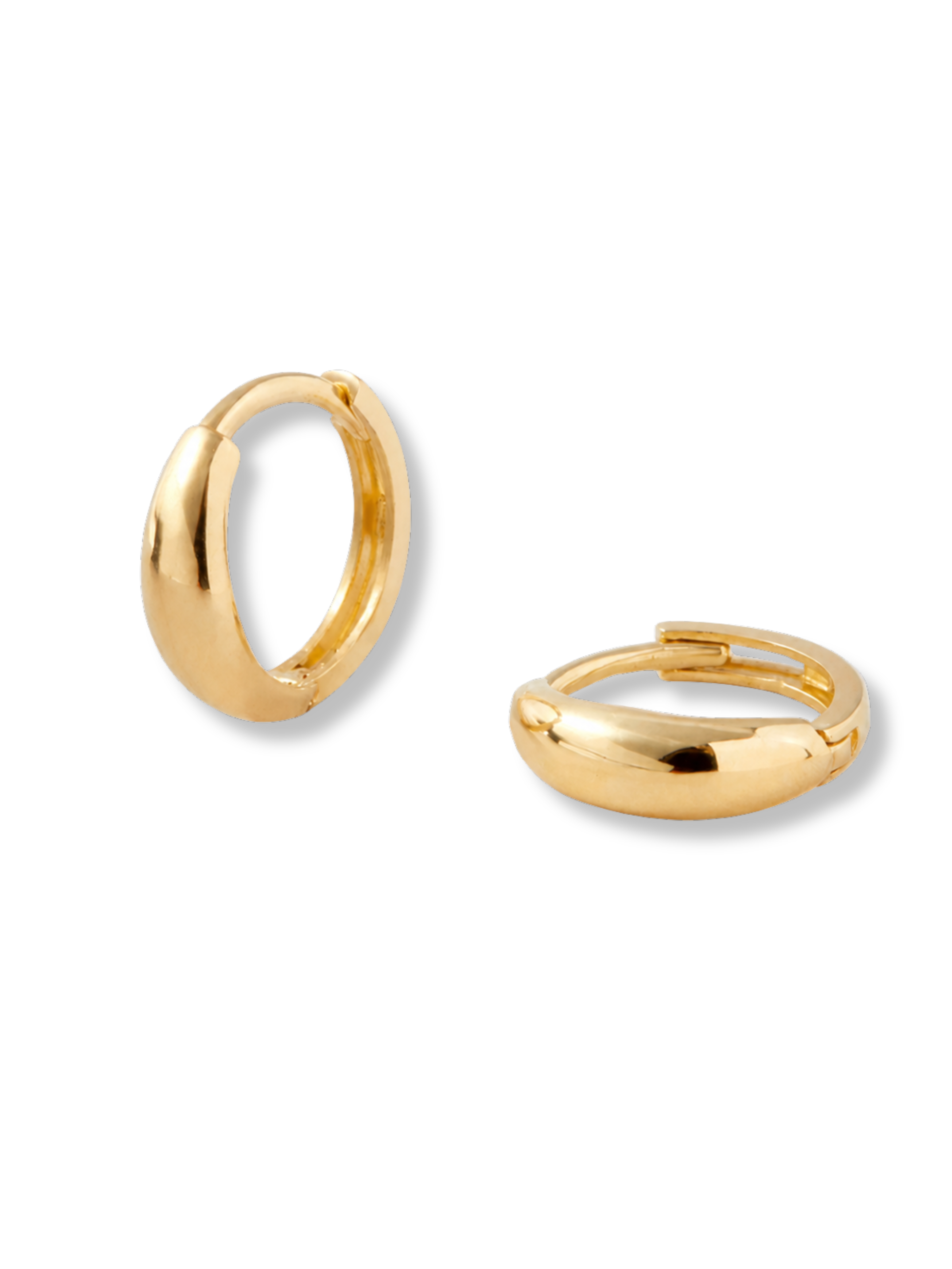 Creolen-Set Mini Creolen "Ava" – 18K vergoldet, zart & minimalistisch (13mm)