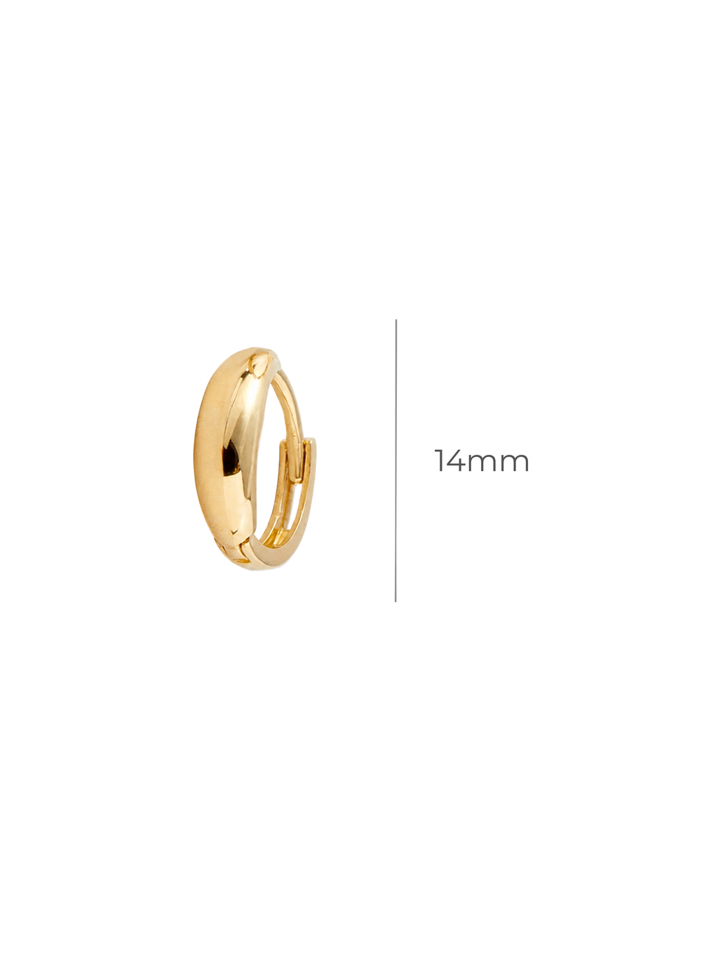 Creolen-Set Mini Creolen "Ava" – 18K vergoldet, zart & minimalistisch (13mm)