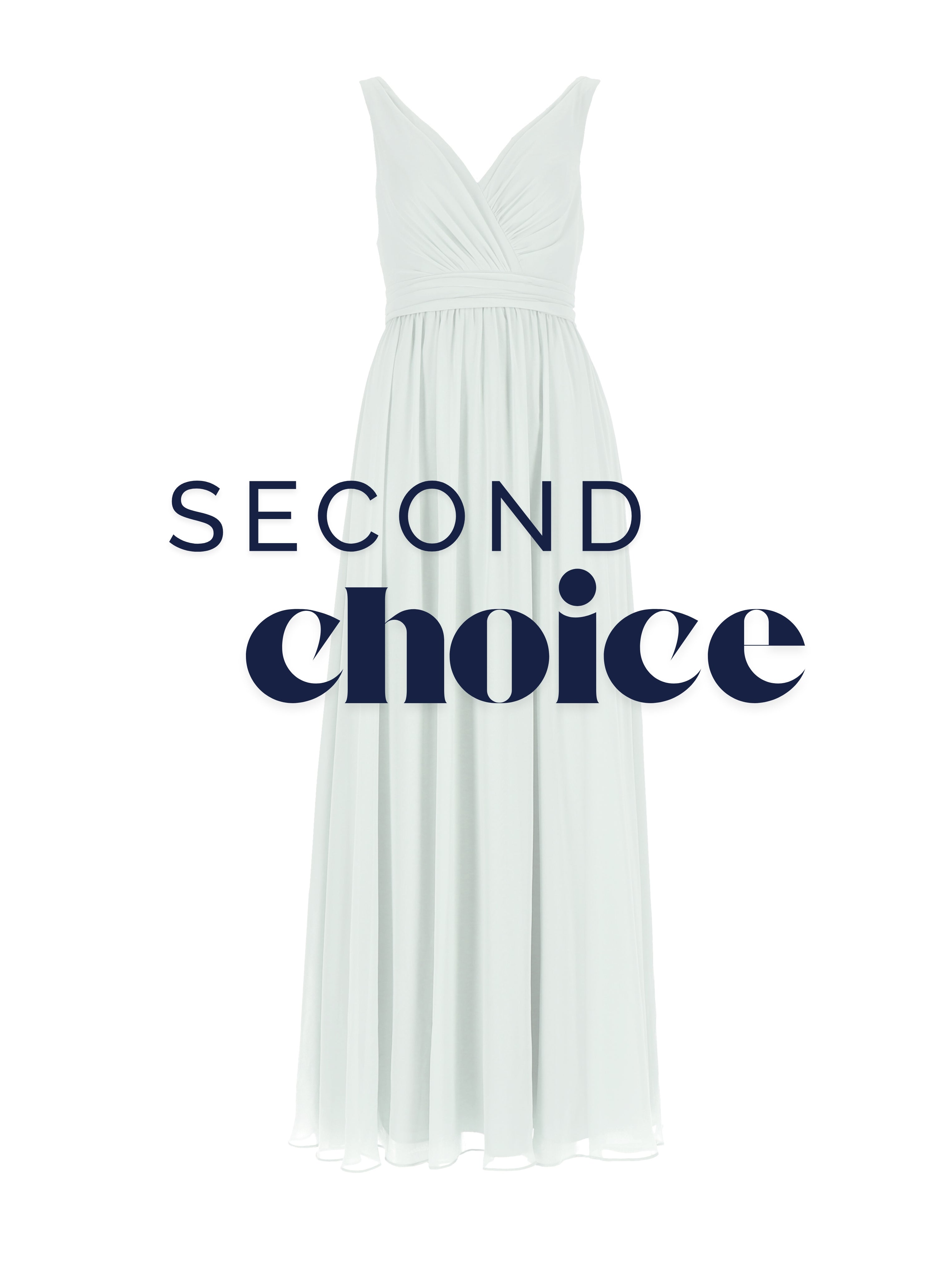 Second Choice: Abendkleid Brautjungfernkleid Abendkleid „Jade“ mit Chiffonrock / Farbe salbeigrün